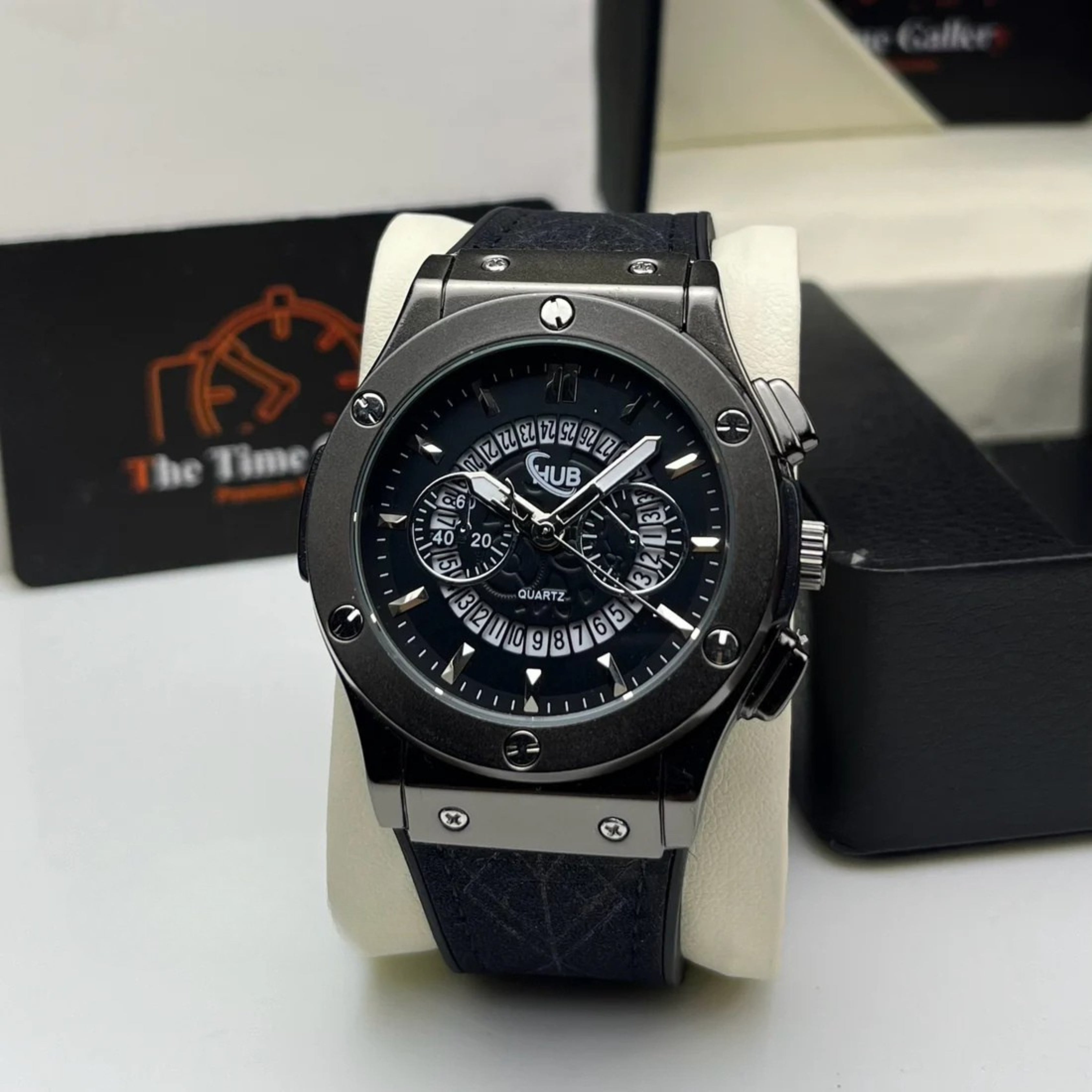 HUBLOT CLASSIC FUSION CHRONOGRAPH BLACK DIAL