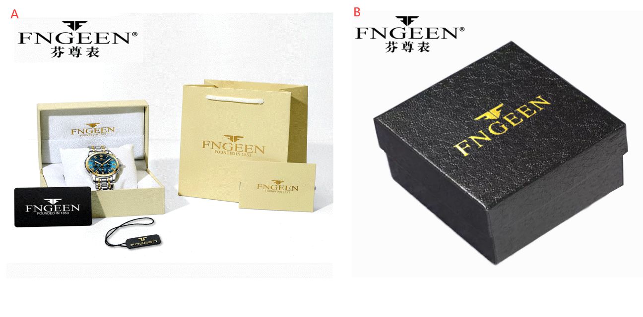 FNGEEN Luxury Gold Chronograph Watch