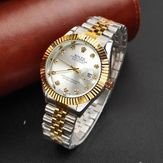 RLX - 2 Tone -Day & Date-Stainless Steel- N3